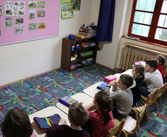 Overview of groups in Serbian-Russian kindergarten in Belgrade